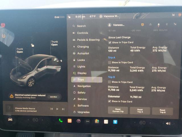 7SAYGDEE2PA083789 Tesla Model Y