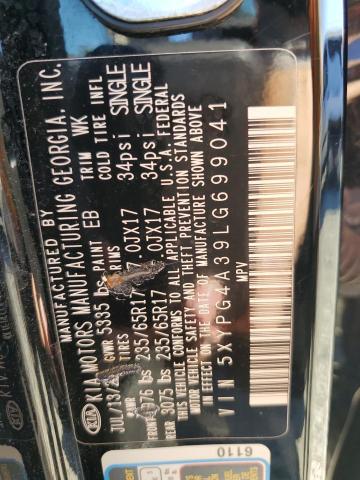 5XYPG4A39LG699041 KIA SORENTO L