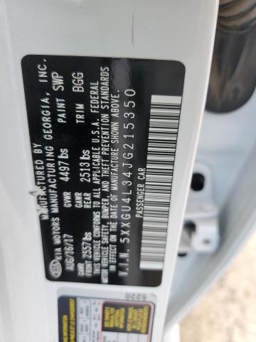 5XXGU4L34JG215350 KIA OPTIMA EX