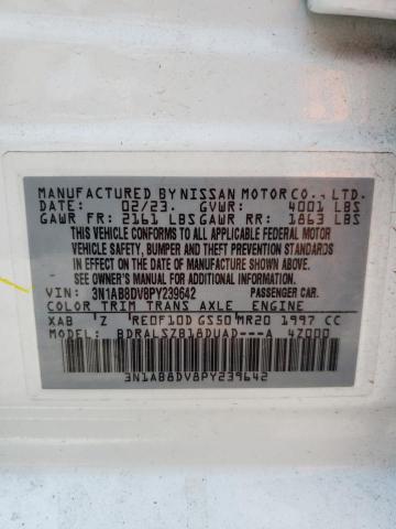 3N1AB8DV8PY239642 Nissan SENTRA SR