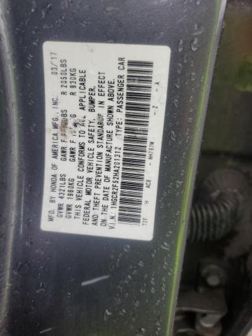 1HGCR2F52HA201312 Honda ACCORD SPO