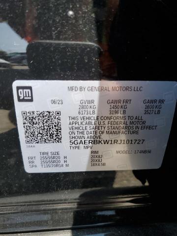5GAERBKW1RJ101727 Buick ENCLAVE ES