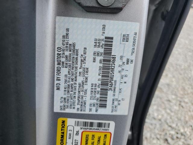 3FA6P0RU5HR234681 Ford FUSION TIT