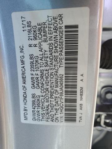 1HGCV1F69JA045662 Honda ACCORD EXL