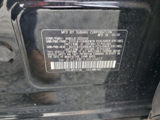 JF2SJAWC9JH538407 Subaru FORESTER 2