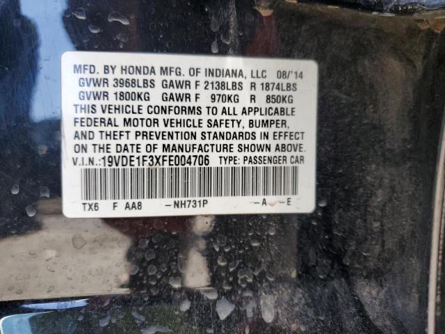 19VDE1F3XFE004706 Acura ILX 20