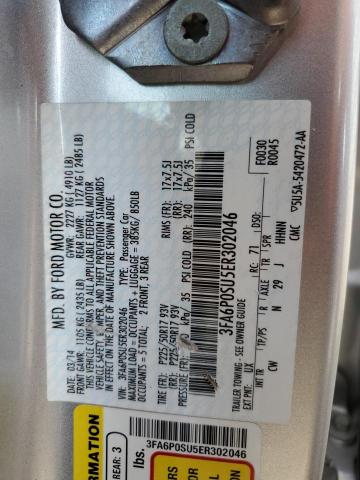 3FA6P0SU5ER302046 Ford FUSION TIT