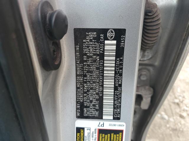 4T1BF1FKXFU110783 Toyota CAMRY LE