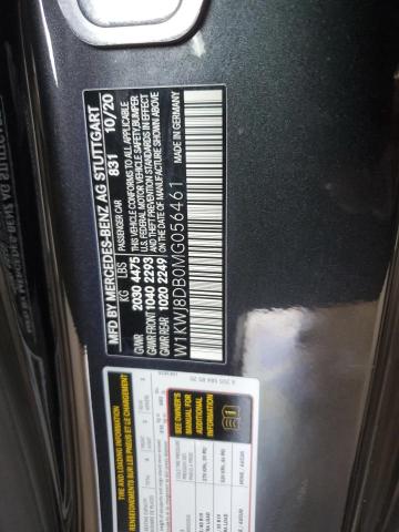W1KWJ8DB0MG056461 Mercedes-Benz C 300