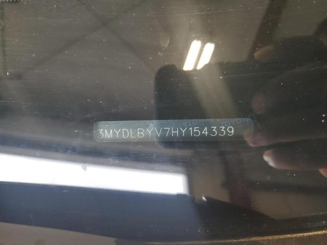 3MYDLBYV7HY154339 Toyota YARIS IA