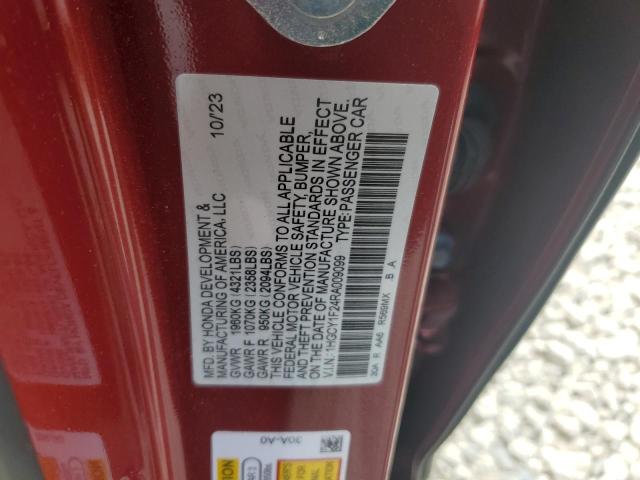 1HGCY1F24RA009099 Honda ACCORD LX