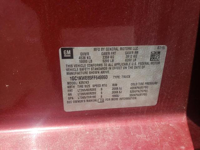 1GC1KWE85FF649993 Chevrolet lml