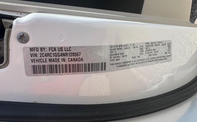 2C4RC1GG4NR128567 Chrysler PACIFICA L