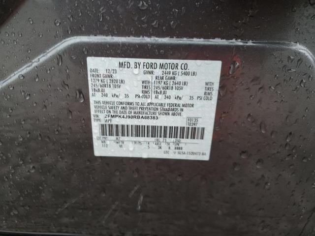 2FMPK4J90RBA68383 Ford EDGE SEL