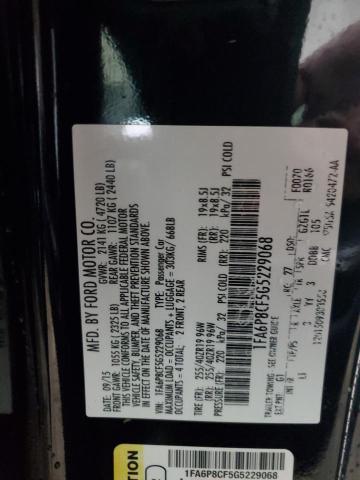1FA6P8CF5G5229068 Ford MUSTANG GT