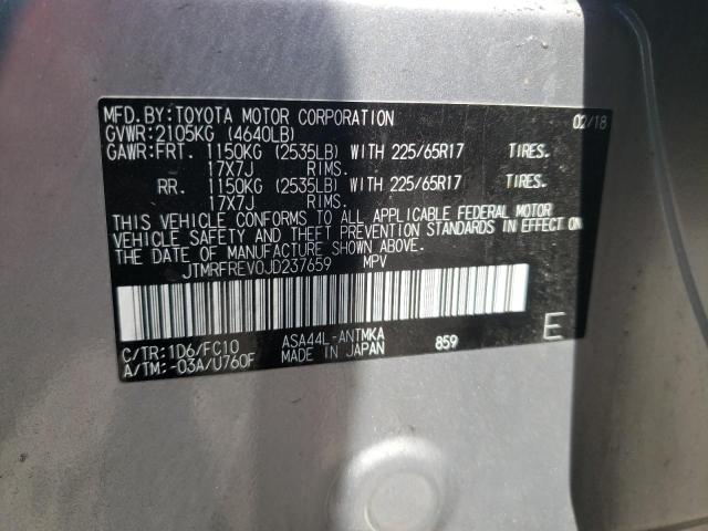 JTMRFREV0JD237659 Toyota RAV4 ADVEN