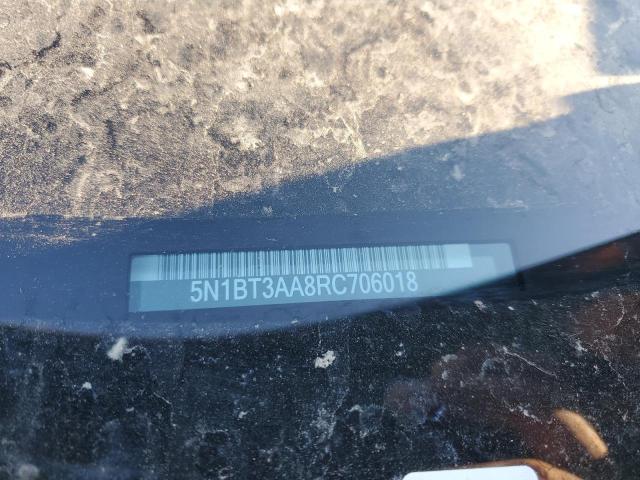 5N1BT3AA8RC706018 Nissan ROGUE S