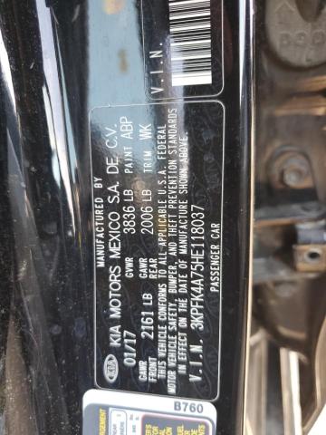 3KPFK4A75HE118037 KIA FORTE LX