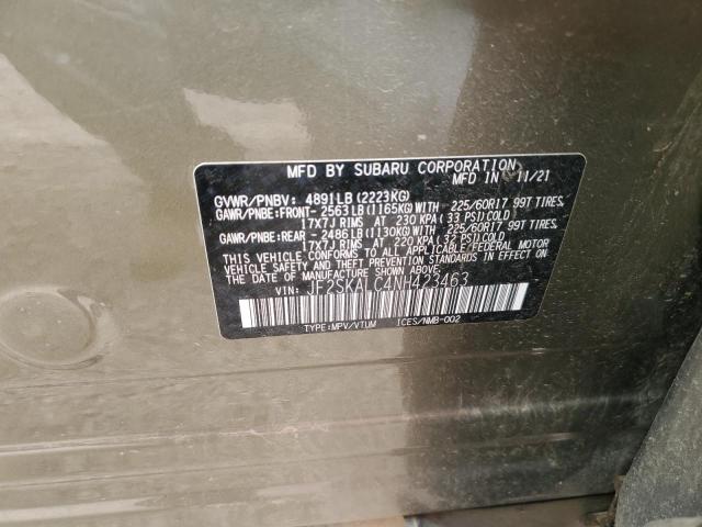 JF2SKALC4NH423463 Subaru FORESTER W