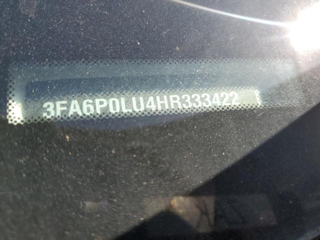 3FA6P0LU4HR333422 Ford FUSION SE