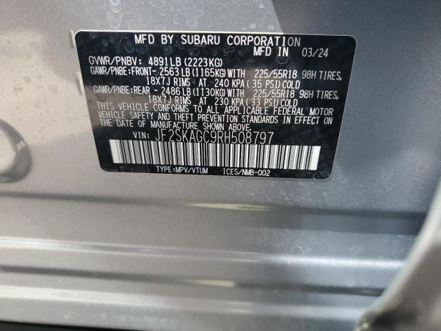 JF2SKAGC9RH508797 Subaru FORESTER S