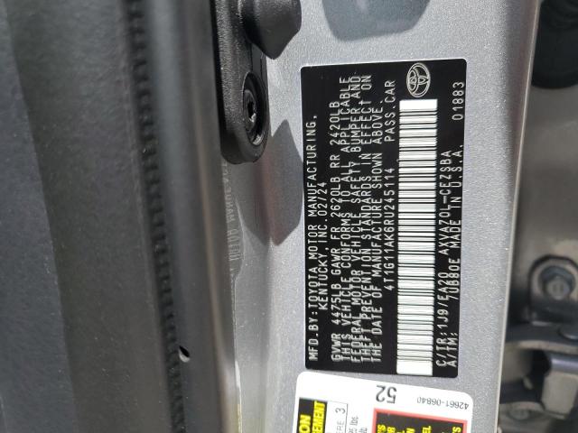4T1G11AK6RU245114 Toyota Camry Se N