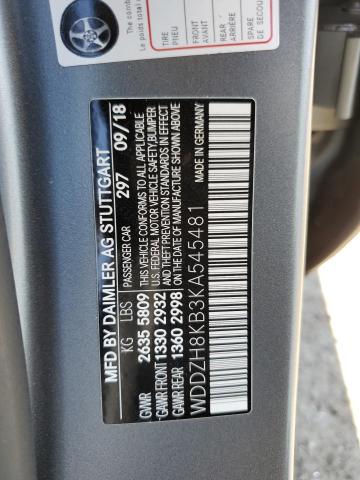 WDDZH8KB3KA545481 Mercedes-Benz E 63 AMG-S