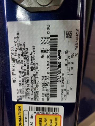 3FA6P0H78GR156990 Ford FUSION SE