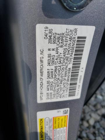 1HGCV2F38KA018384 Honda ACCORD SPO