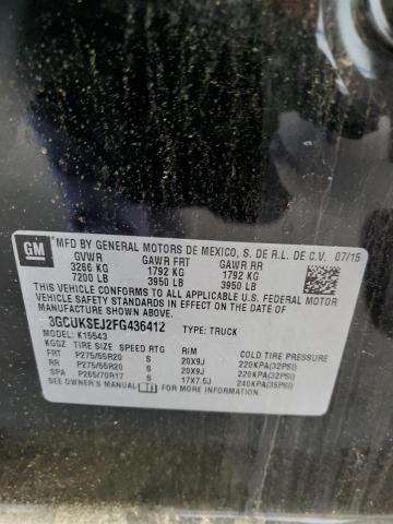 3GCUKSEJ2FG436412 Chevrolet Silverado