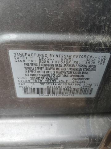 3N1AB7AP1HY244795 Nissan SENTRA S