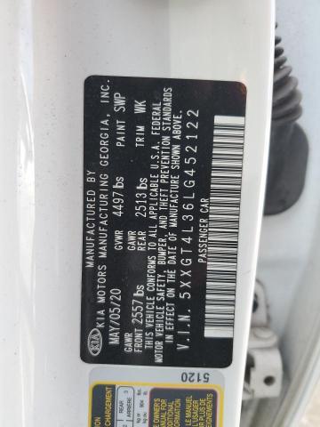5XXGT4L36LG452122 KIA Optima Lx
