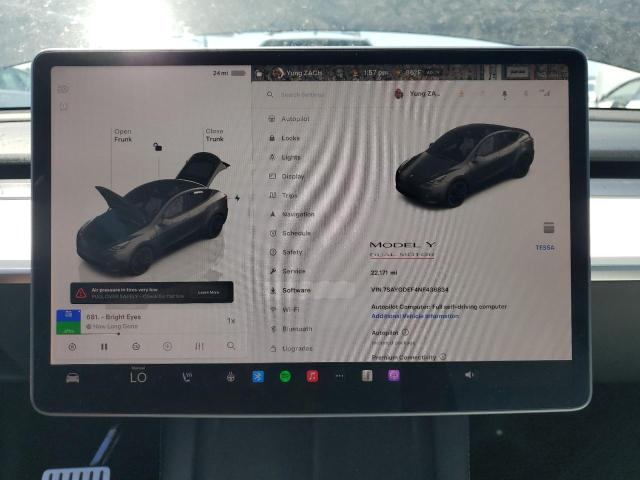 7SAYGDEF4NF436834 Tesla 2022