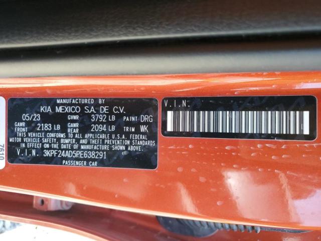 3KPF24AD5PE638291 KIA FORTE LX