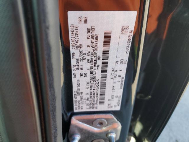 1FMCU9G97HUA29277 Ford ESCAPE SE