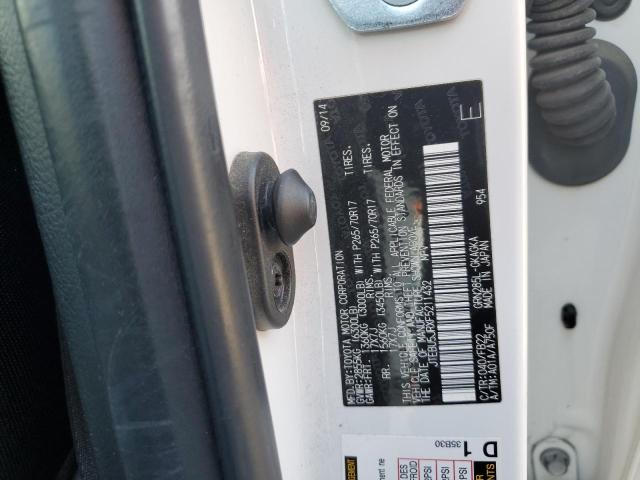 JTEBU5JRXF5211432 Toyota 4RUNNER SR