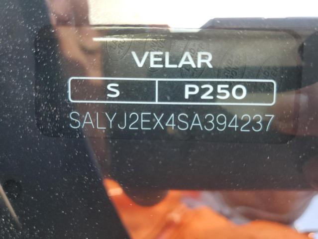SALYJ2EX4SA394237 Land Rover RANGE ROVE