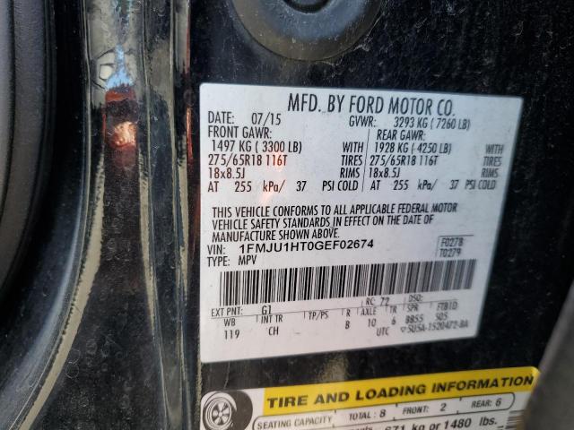 1FMJU1HT0GEF02674 Ford Expedition