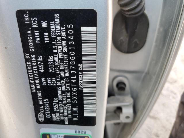 5XXGT4L37GG013405 KIA Optima Lx