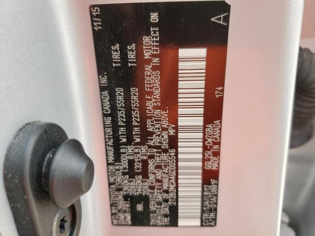 2T2BZMCA4GC005546 Lexus RX 350 BAS