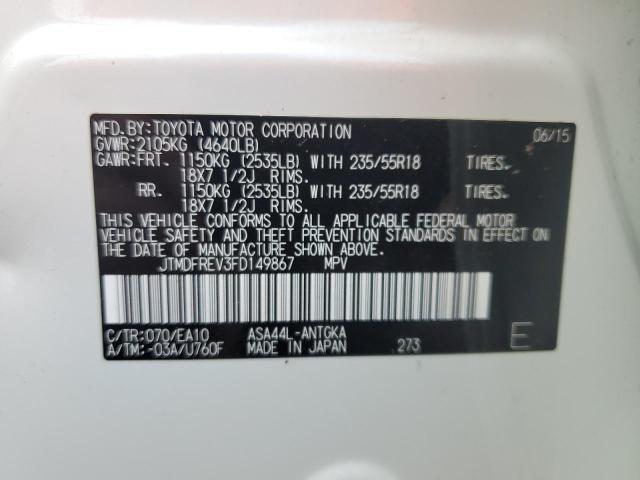 JTMDFREV3FD149867 Toyota RAV4 LIMIT