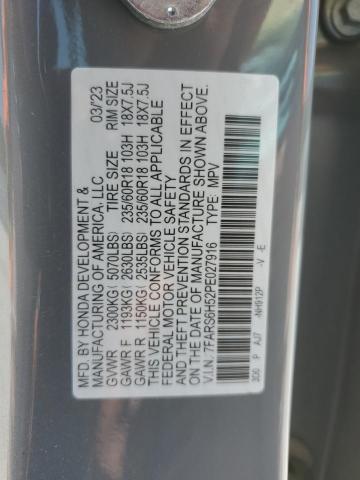 7FARS6H52PE027916 Honda Cr-v Sport