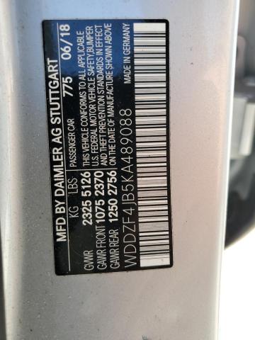 WDDZF4JB5KA489088 Mercedes-Benz E 300