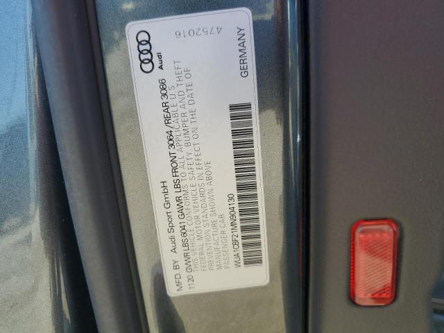 WUA1CBF21MN904130 Audi RS6