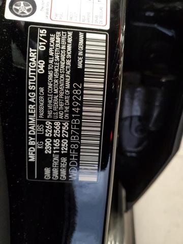 WDDHF8JB7FB149282 Mercedes-Benz E 350 4MAT
