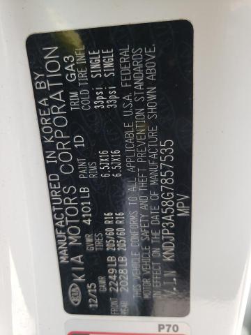 KNDJP3A58G7857535 KIA SOUL +