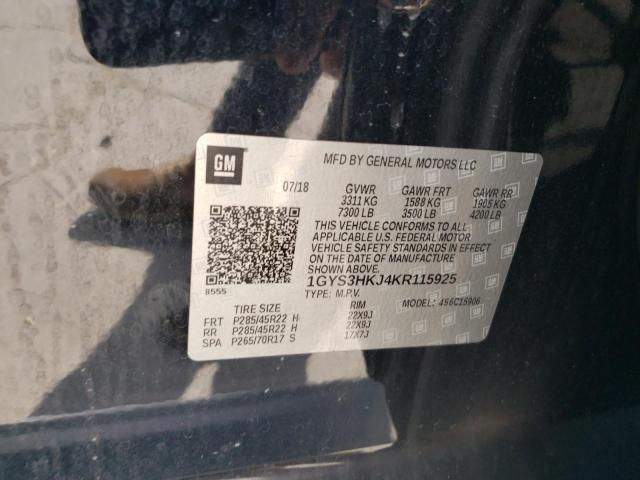 1GYS3HKJ4KR115925 Cadillac ESCALADE E