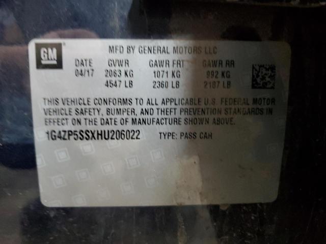 1G4ZP5SSXHU206022 Buick LACROSSE E