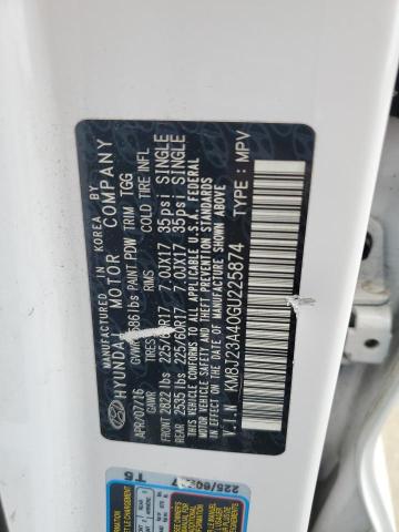 KM8J23A40GU225874 Hyundai TUCSON SE