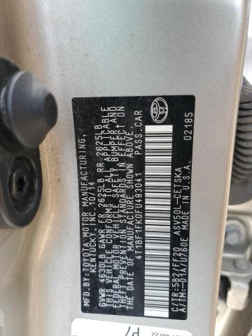 4T1BF1FK0FU483041 Toyota CAMRY LE